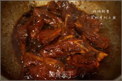 Make Plum ribs step 16