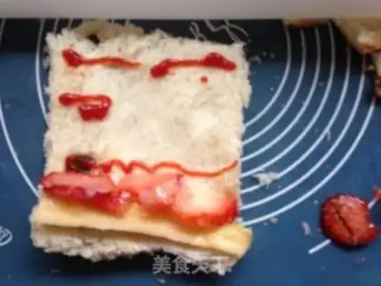 Make Fruit toast step 4