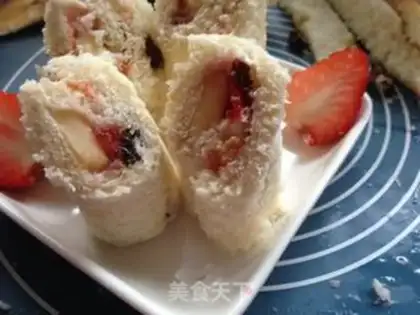 Make Fruit toast step 6