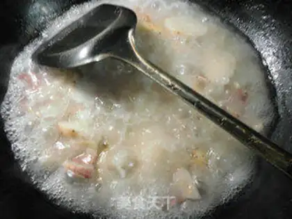 Make The salty oil and the potatoes step 2