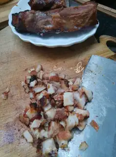 Make Double-coloured fork bun step 8