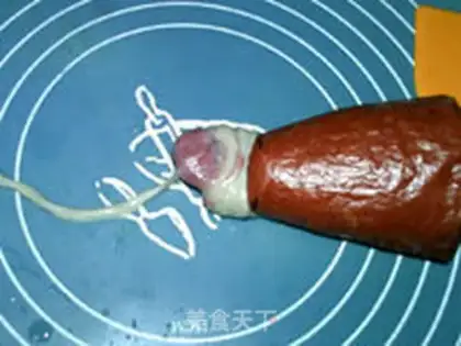 Make The veal sausage step 13