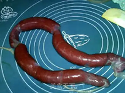 Make The veal sausage step 15