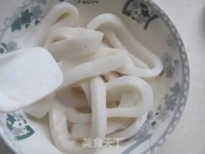 Make Fried squid rings step 1