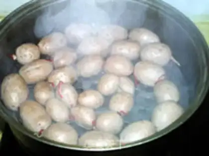 Make The veal sausage step 19