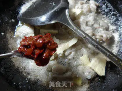 Make Tofu dry-burning bullfrogs step 9