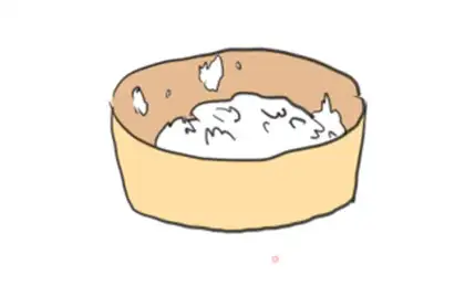 Make Fried pot and steamed buns step 2
