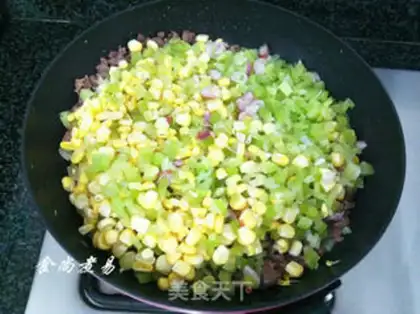 Make No-fast beef pancakes step 4