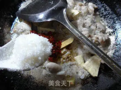 Make Tofu dry-burning bullfrogs step 12