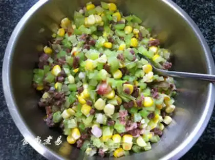 Make No-fast beef pancakes step 5