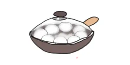 Make Fried pot and steamed buns step 7