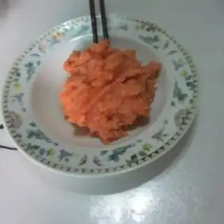 Make Carrot fish dumplings step 2