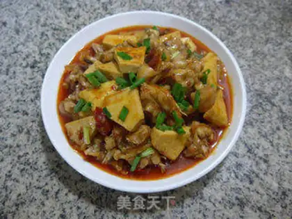 Make Tofu dry-burning bullfrogs step 17
