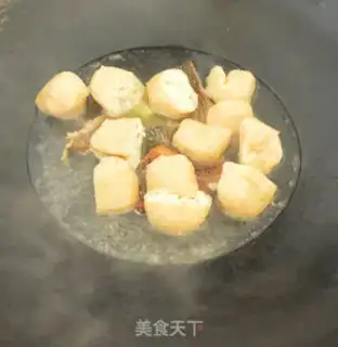 Make A tofu toad step 4