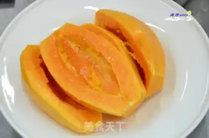 Make Peaches and papayas step 4