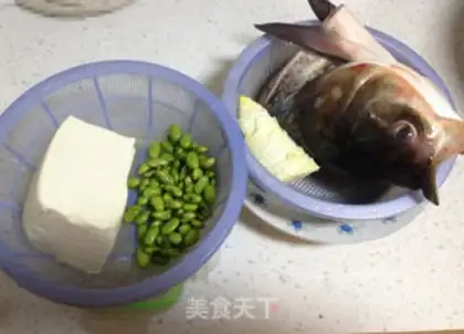 Make Tofu fish head step 0