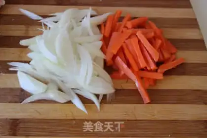 Make Hands on rice step 1