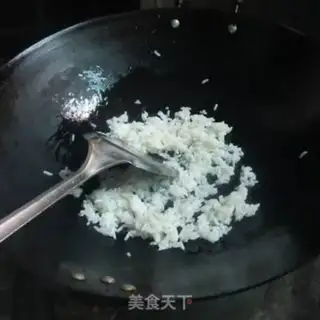 Make Rotten ham and rice step 2