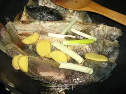 Make Fresh carp soup step 5