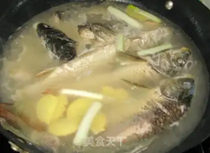 Make Fresh carp soup step 6