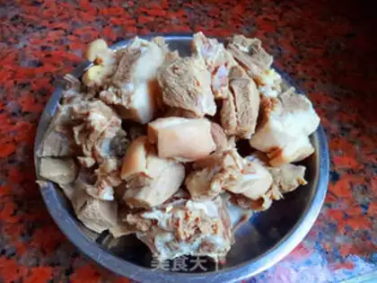 Make The lamb chestnuts step 1