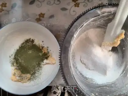 Make Double-coloured cookies step 5
