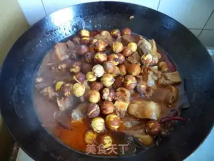 Make The lamb chestnuts step 6