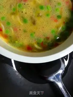 Make Eggs and shrimp corn step 20