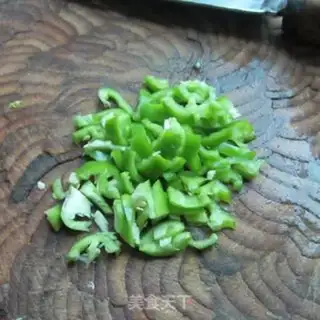Make Egg tofu fried rice step 1
