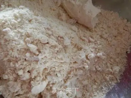 Make Homemade rose yellow cake step 6
