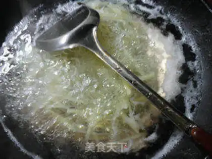 Make Piggy belly fried potatoes step 1