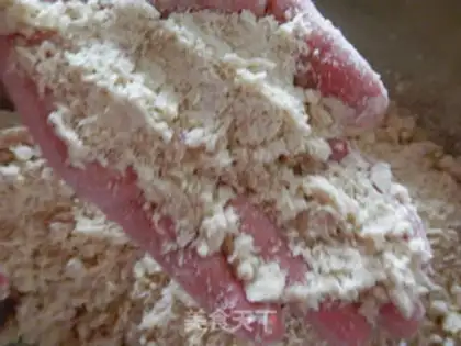 Make Homemade rose yellow cake step 8