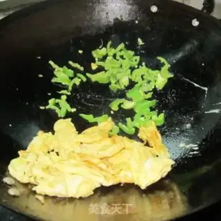 Make Egg tofu fried rice step 5