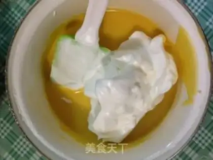 Make Orange cake roll step 9