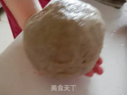 Make Homemade rose yellow cake step 14