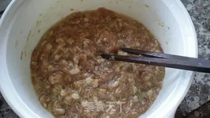 Make Celery dumplings step 1