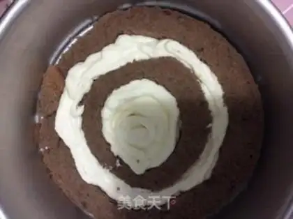 Make Light cream mousse cake step 6