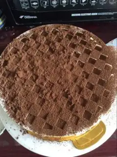 Make Light cream mousse cake step 10