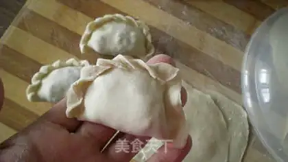 Make Celery dumplings step 7