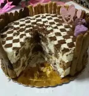 Make Light cream mousse cake step 12
