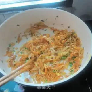 Make Curry egg noodles step 10