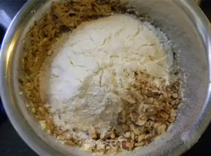 Make Peach and pecan step 11