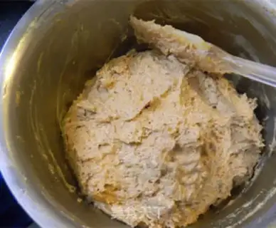 Make Peach and pecan step 12