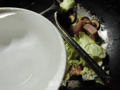 Make Sphinx cabbage for chicken legs step 3