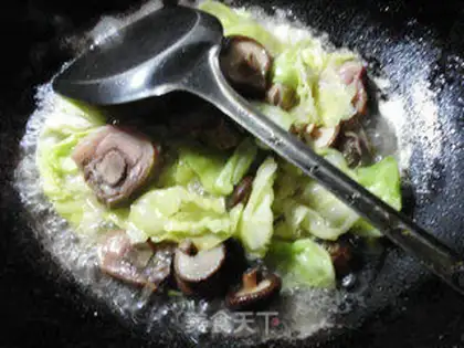 Make Sphinx cabbage for chicken legs step 4
