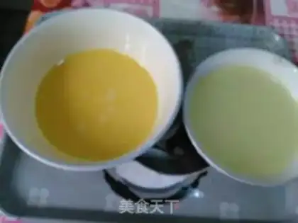 Make Chicken soup and eggs step 2