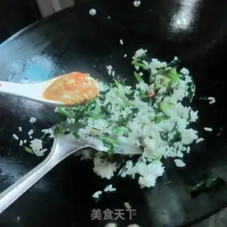 Make Spicy spinach step 7