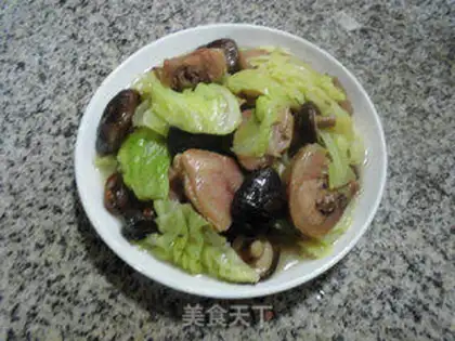 Make Sphinx cabbage for chicken legs step 7