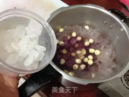 Make The silver spoon of the potato lotion step 5