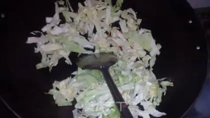 Make Spicy cabbage step 5
